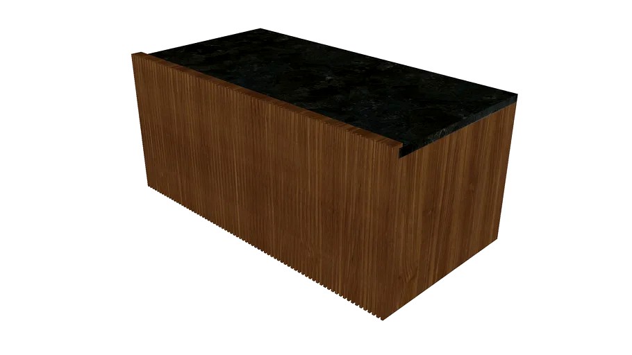 Modular Drawer in Pietra d'Avola Salvatori Adda 90x46x40