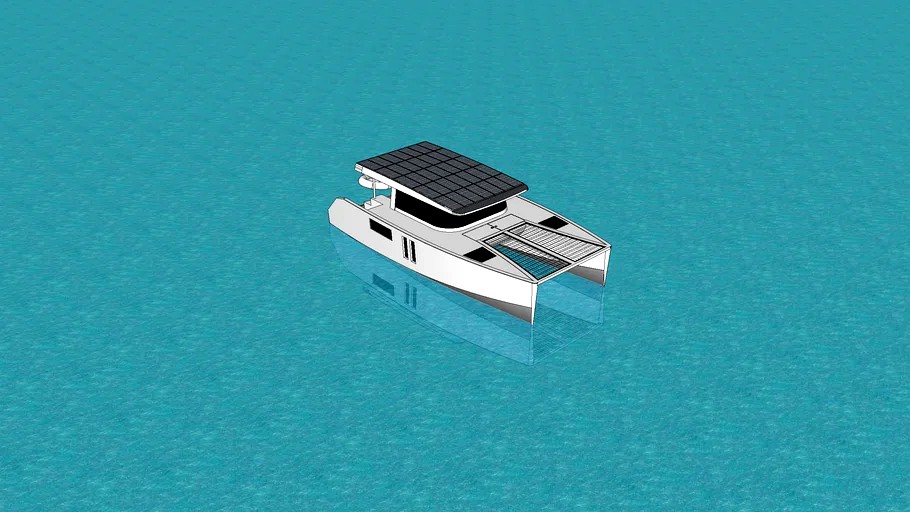 Solar-Power-Catamaran