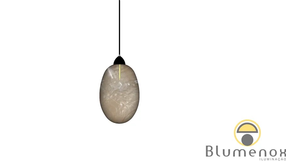 Pendente Kael Ambar Blumenox Iluminação