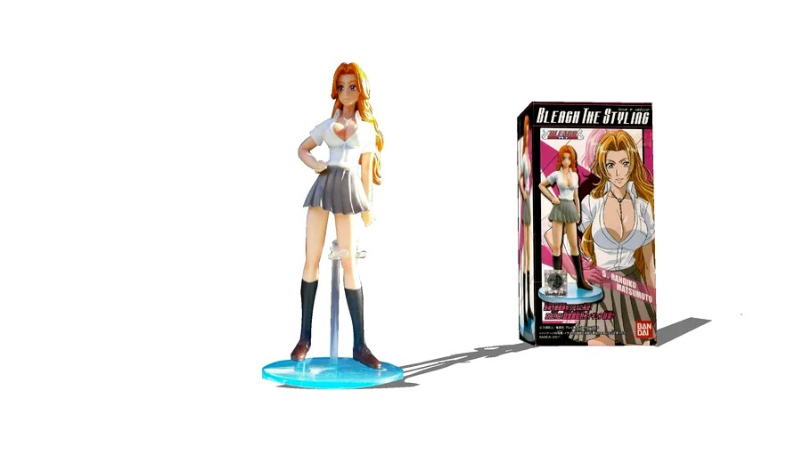 Rangiku Matsumoto Personnage De Bleach Bleach Character 3d Model Rangiku Matsumoto Personnage De Bleach Bleach Character 3d Model