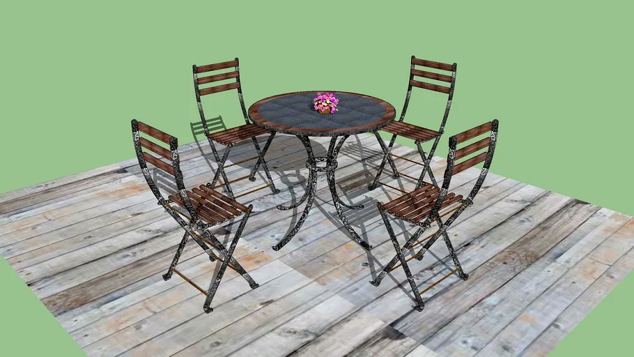 Bistro table set