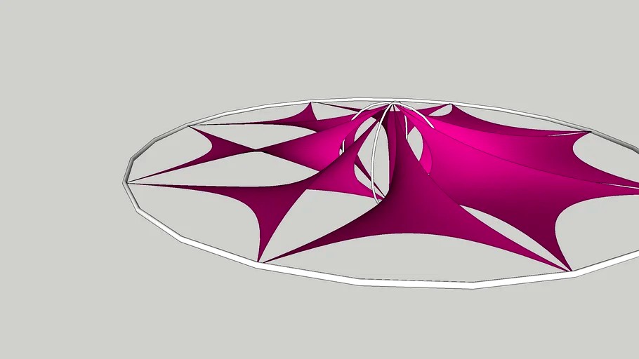 Double ring hypars
