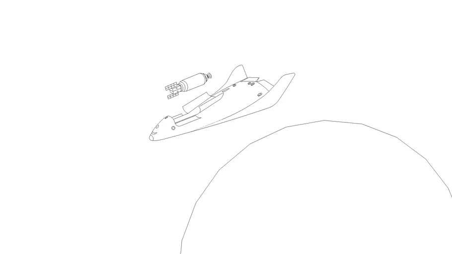 Shuttle Centaur Spaceplane