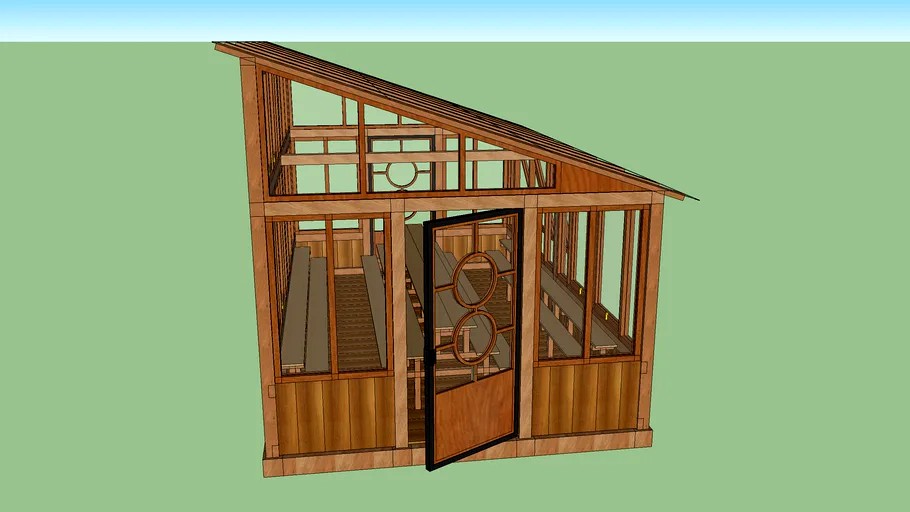 Wooden Greenhouse