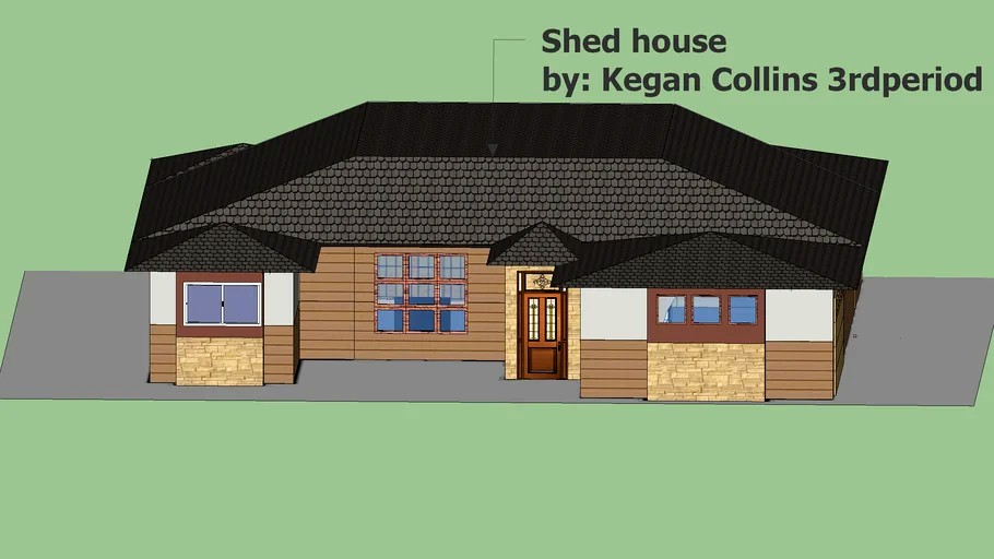 Shed house by Keagan Collins