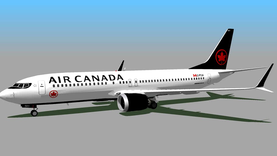 Air Canada (C-FTJV) - Boeing 737-8 MAX (2017)