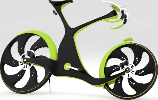Bicycle of future 3D Model