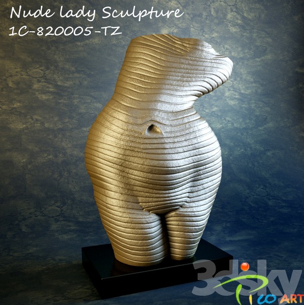 Pico ART Nude lady sculpture