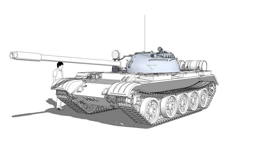 Russian T-54/T-55 Main Battle Tank