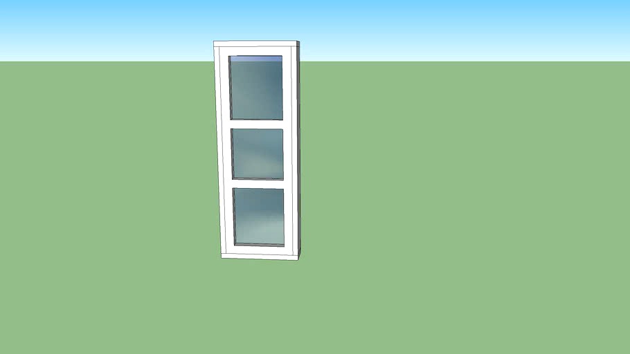 single-window-40-x-120-3d-model