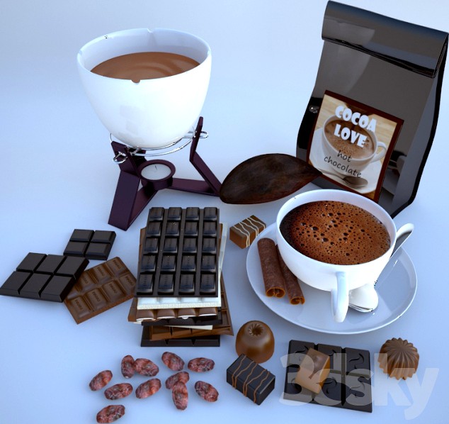 Chocolate decor set