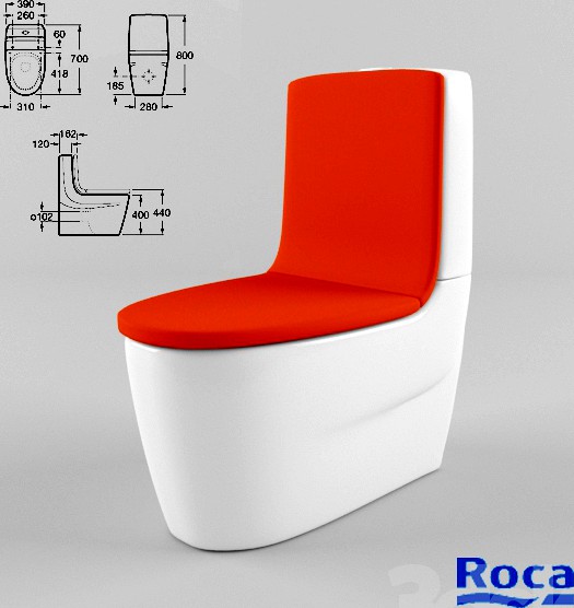 Roca Khroma Wall Hung Wc