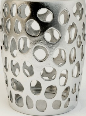 Openwork stool