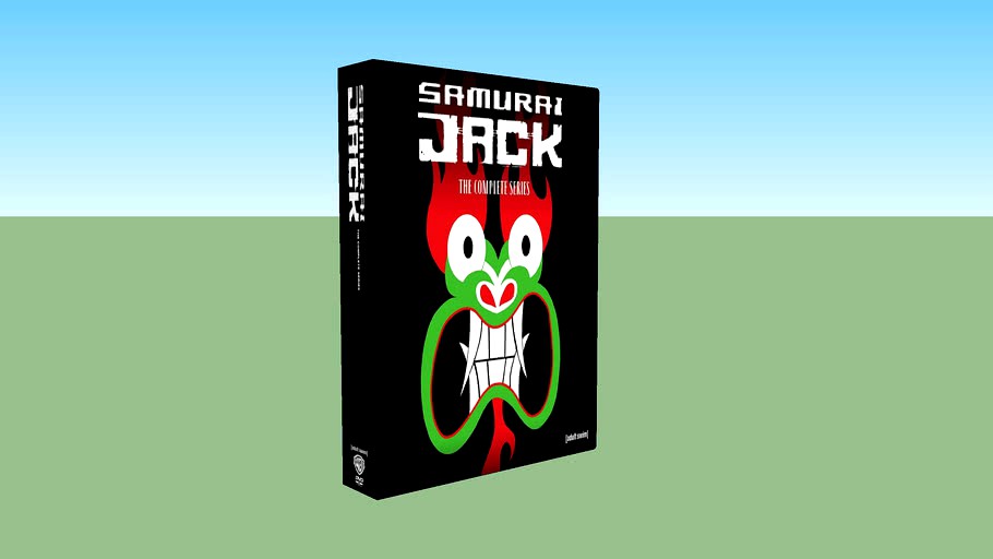 Samurai Jack: The Complete Series (Season 1-5) DVD 33MM Cases