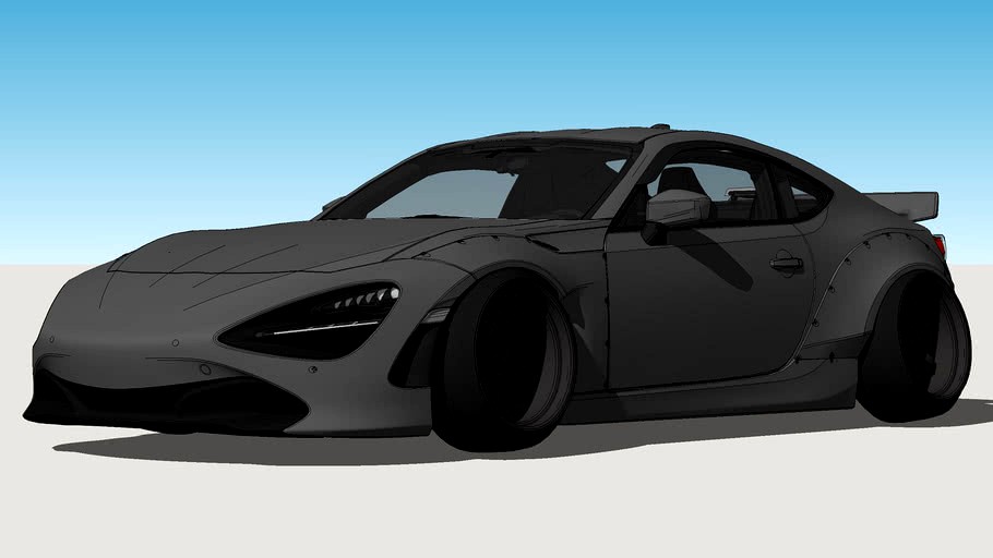 2014 Toyota - GT86 Rokcet Bunny v2 (McLaren 720s) *