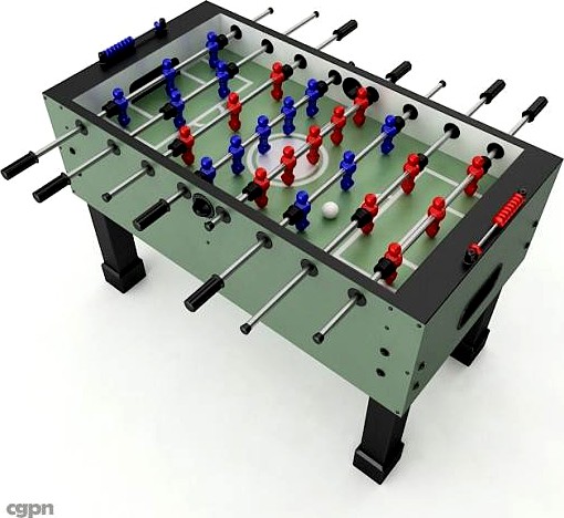 Foosball Table3d model