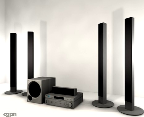 Home Theater3d model