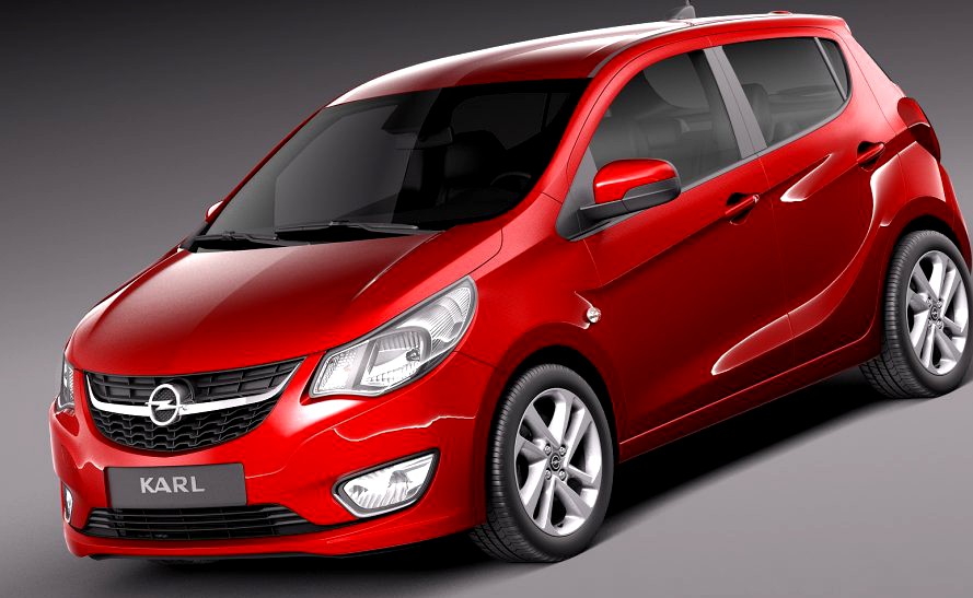 Opel Karl 20163d model