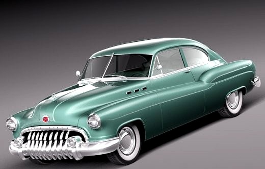 Buick Sedanette 19503d model