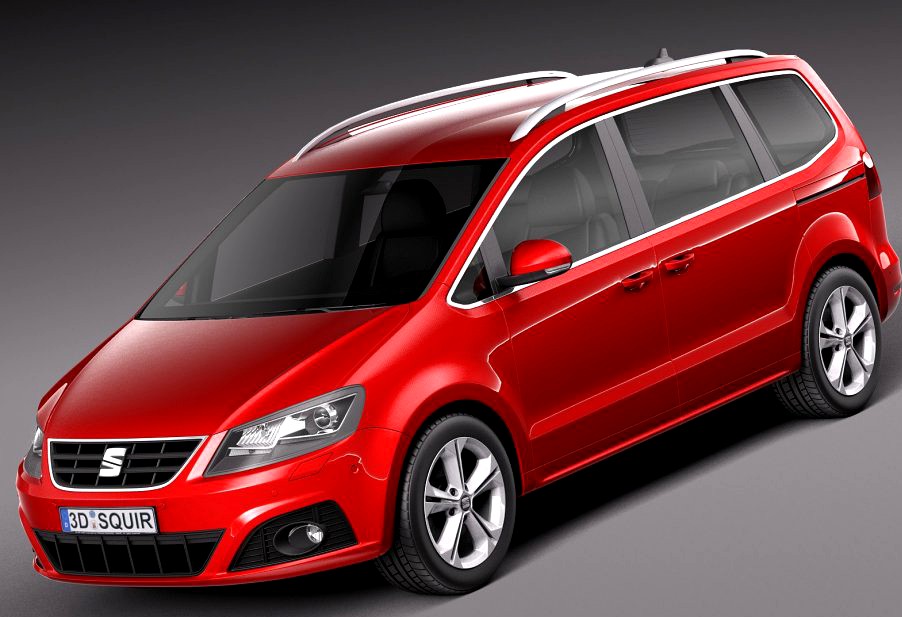 Seat Alhambra 20163d model