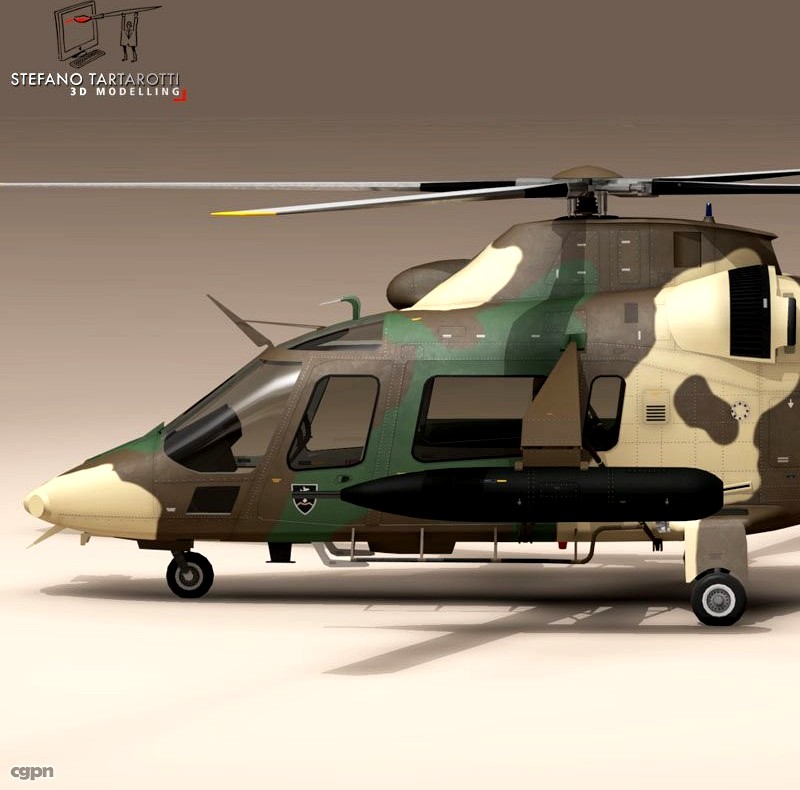 AW109LUH South Africa3d model