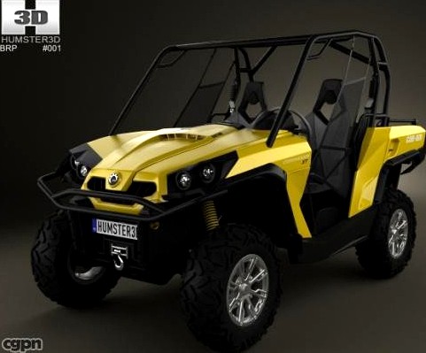 BRP Can-Am Commander 800R XT 20123d model