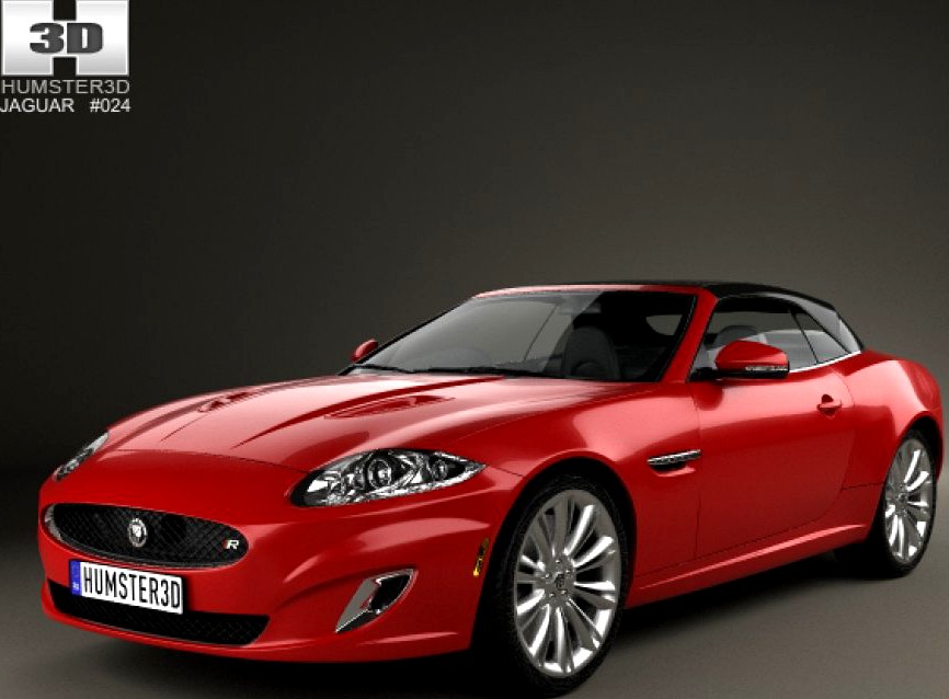 Jaguar XKR convertible 20113d model