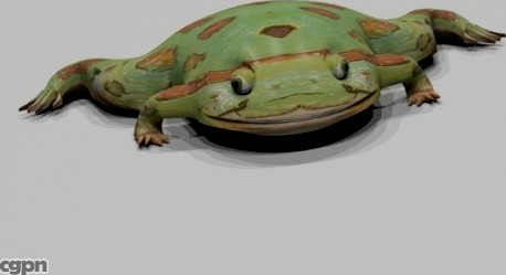 frog3d model