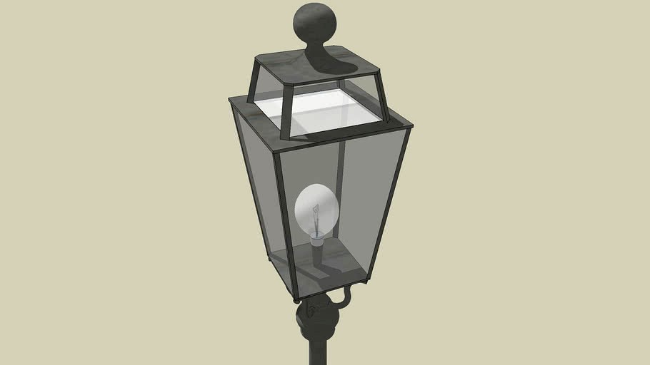 Lampione antico - old lamp post