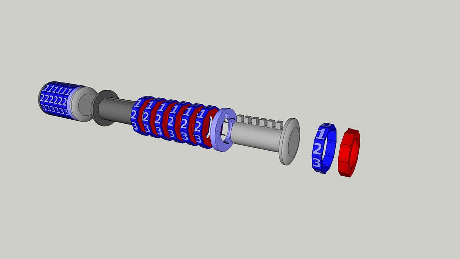 Cryptex changable code