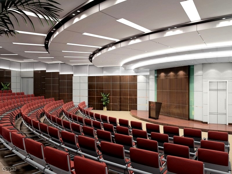 Lecture Hall 0013d model