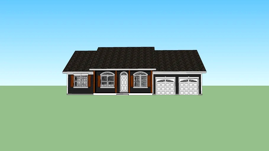 Modern Colonial House