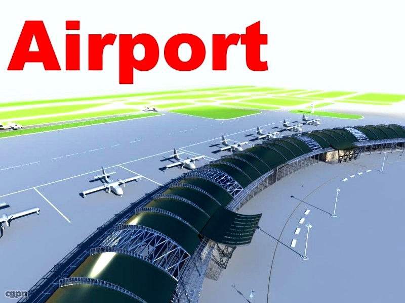 Airport 063d model