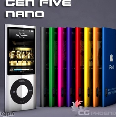 Gen5 iPod Nano3d model