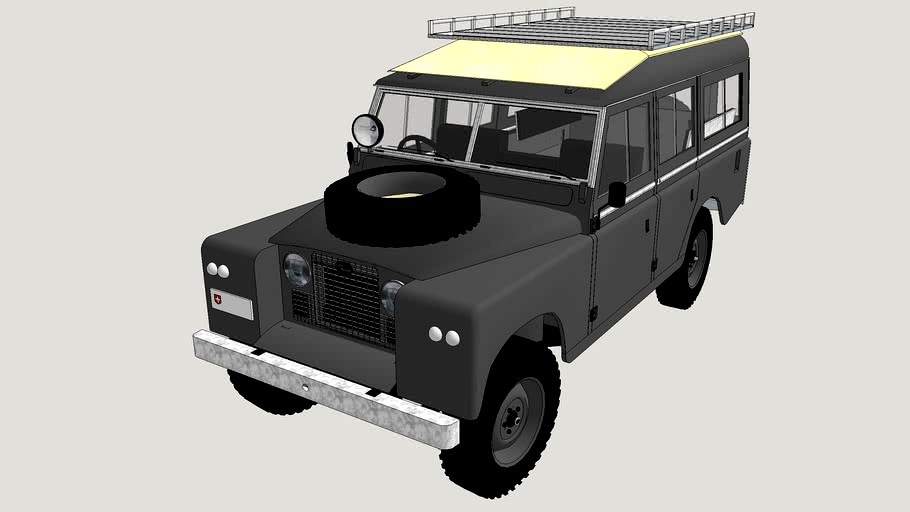 Land Rover 109 S2A SIIA Station Wagon 1958-1970