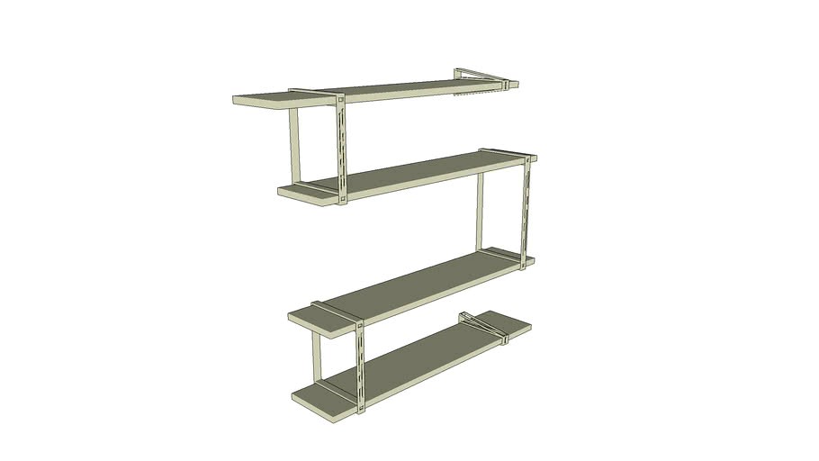 tronk evans shelving system package C-4