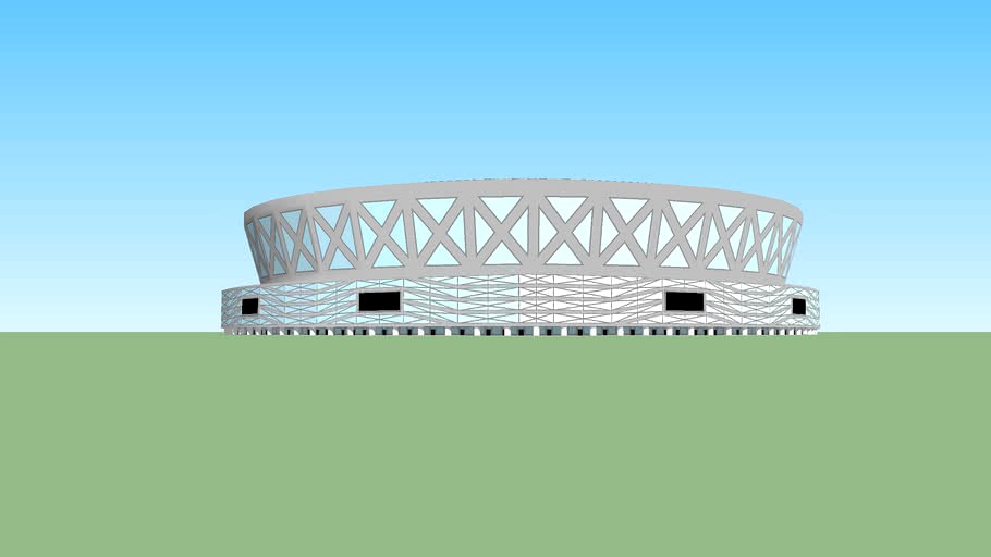 Largest NFL Dome (with interior)