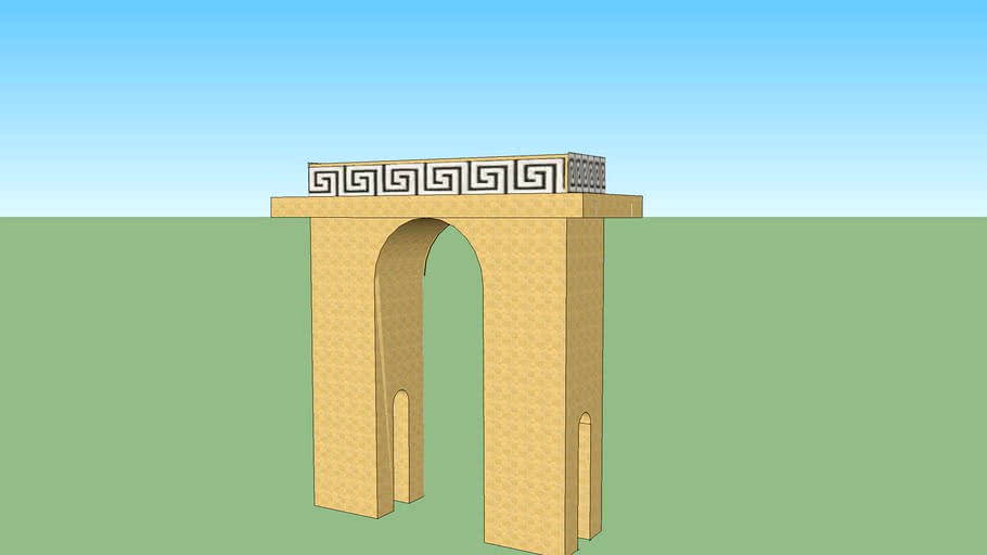 Arc de triomphe, pour arrierre plan simple