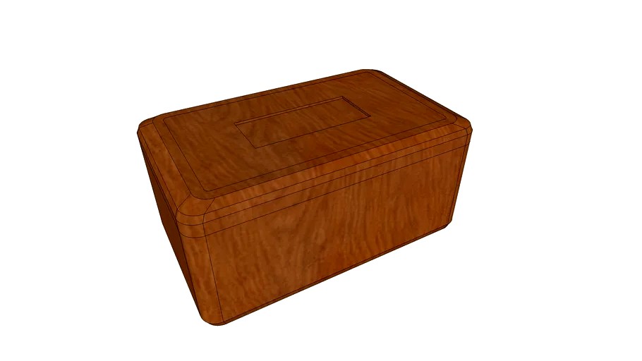 Wooden box - retail