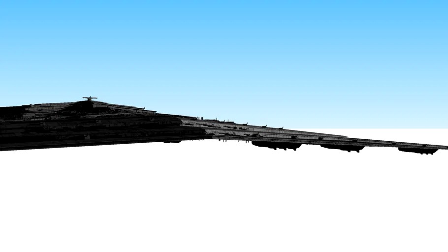 THE OMINOUS(MEGA)-CLASS STAR DESTROYER, THE SUPREMACY (SKETCHYFAEZ EDITION)