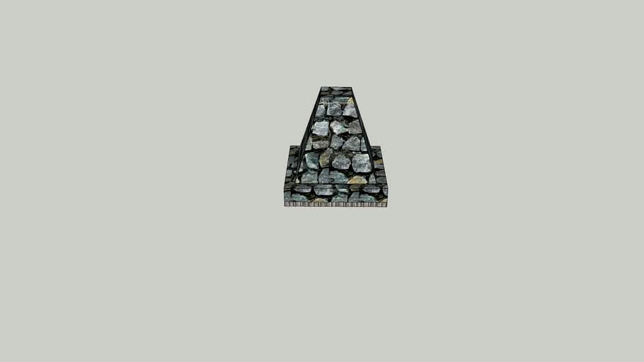 Pondasi Batu Kali 1000 x 800 x 300 mm²