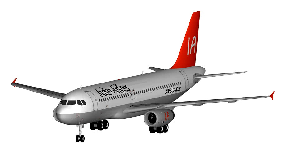 Indian Airlines Airbus A320-232 (Double Bogey)