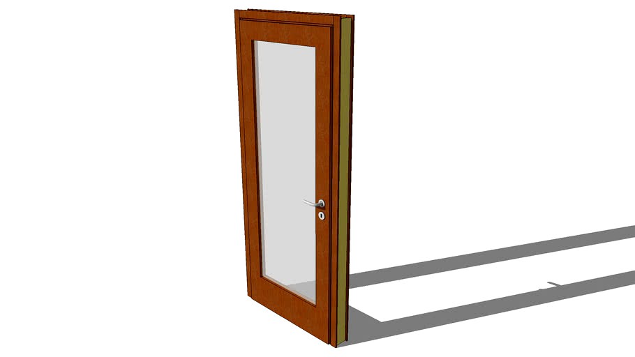 Porta interna dinamica - vetrata