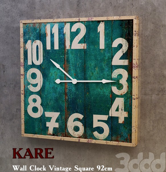 Kare Wall Clock