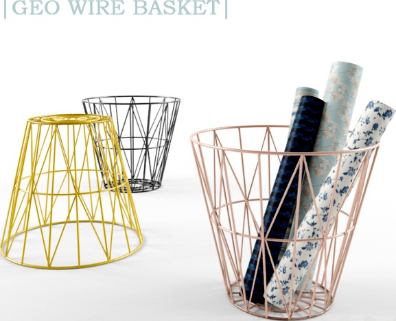 GEO WIRE BASKET