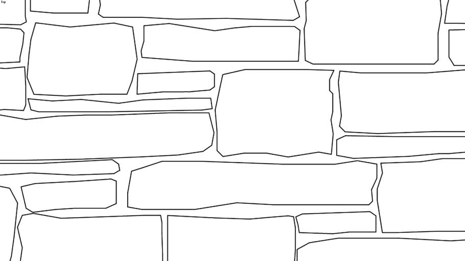 Ashlar - Sketchup Hatch Pattern - Ashlar - Buechel Thin Veneer Stone and Full Veneer Stone Masonry 6x6