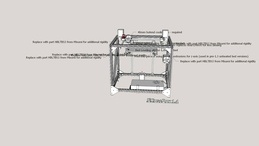 Fusebox 3d printer 1.4