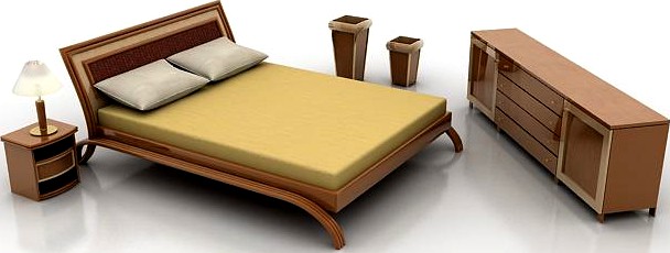 Кровать ротанг