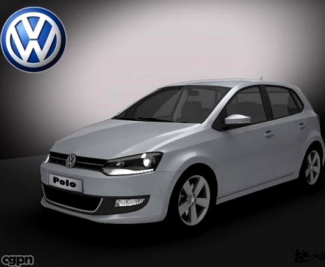 Volkswagen Polo 5doors 20103d model