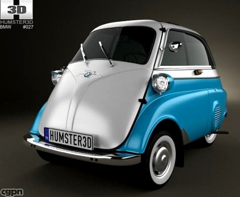 BMW Isetta 300 19563d model
